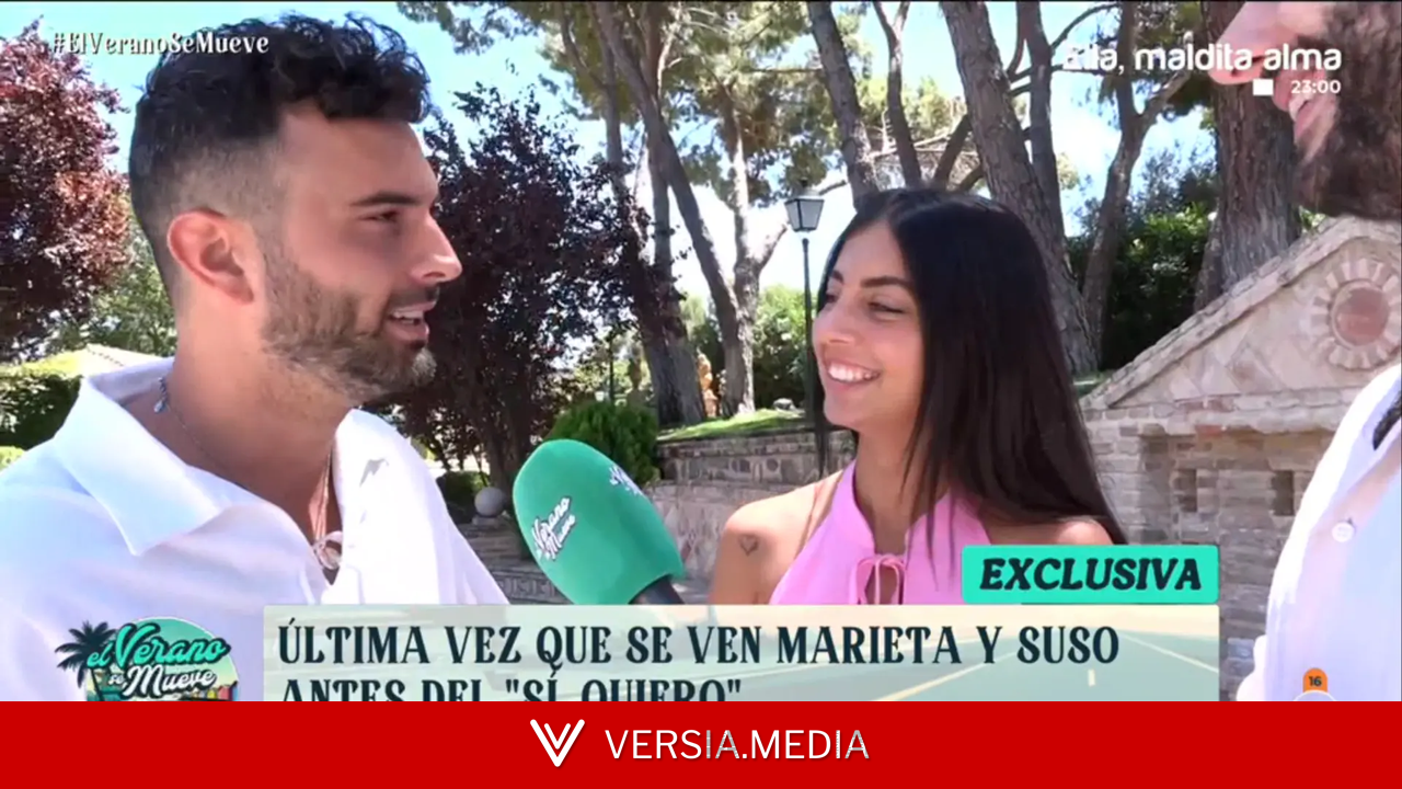 Marieta y Suso se dedican unas últimas palabras un día antes de casarse: 