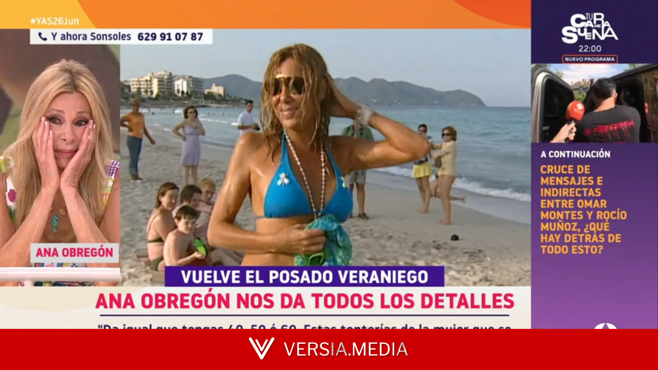 Ana Obregón, sobre su posado veraniego: