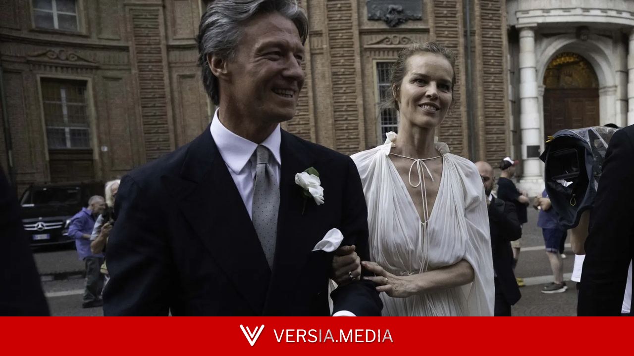 Eva Herzigova, la reina del Wonderbra, se casa tras 25 años de relación