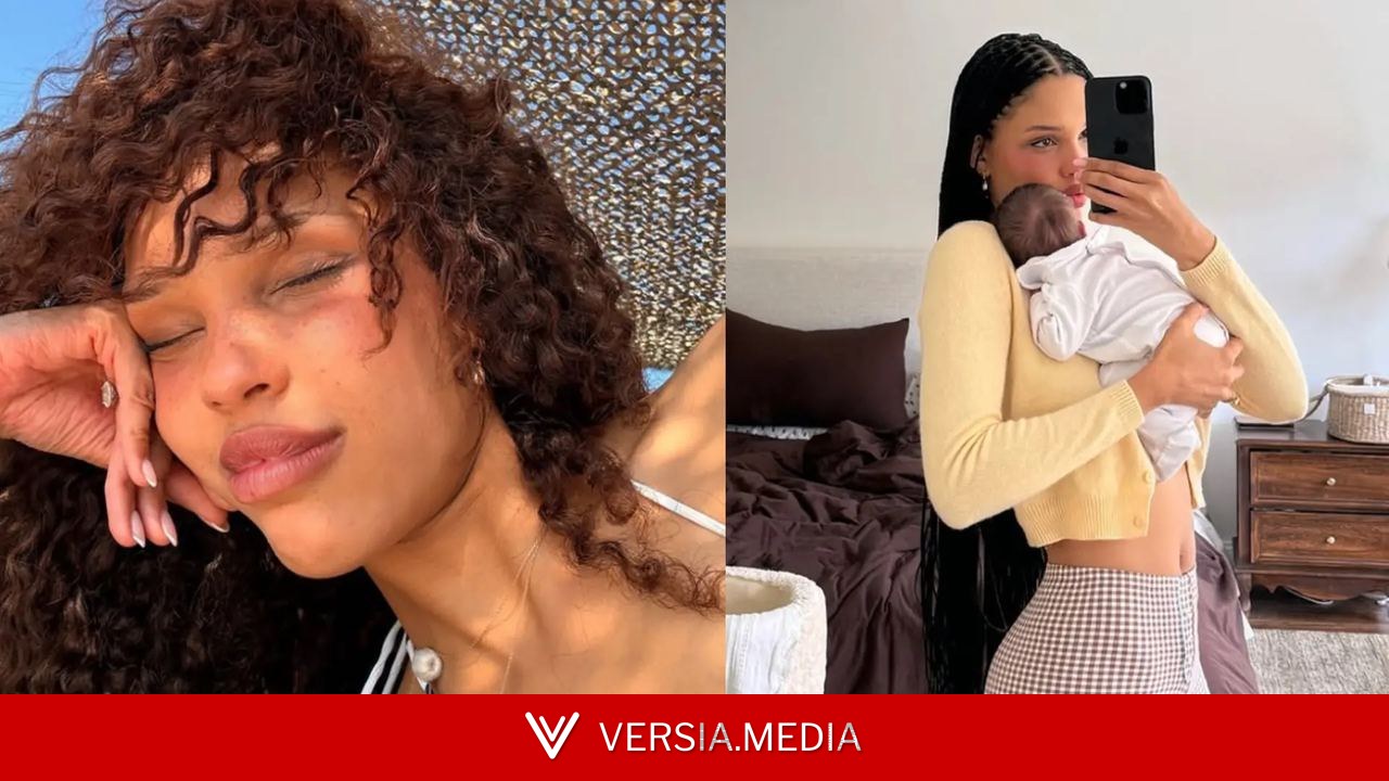 La modelo e 'influencer' Nara Smith, rota de dolor, revela que su hija de dos años padece cáncer: