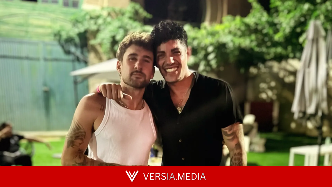 David Lafuente, de Auryn, se reencuentra con su excompañero Dani Fernández: 