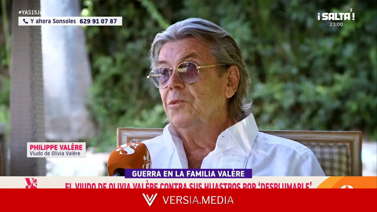 Philippe Roger, viudo de Olivia Valère, acusa a sus hijastros de robarle y ocupar una de sus viviendas: 