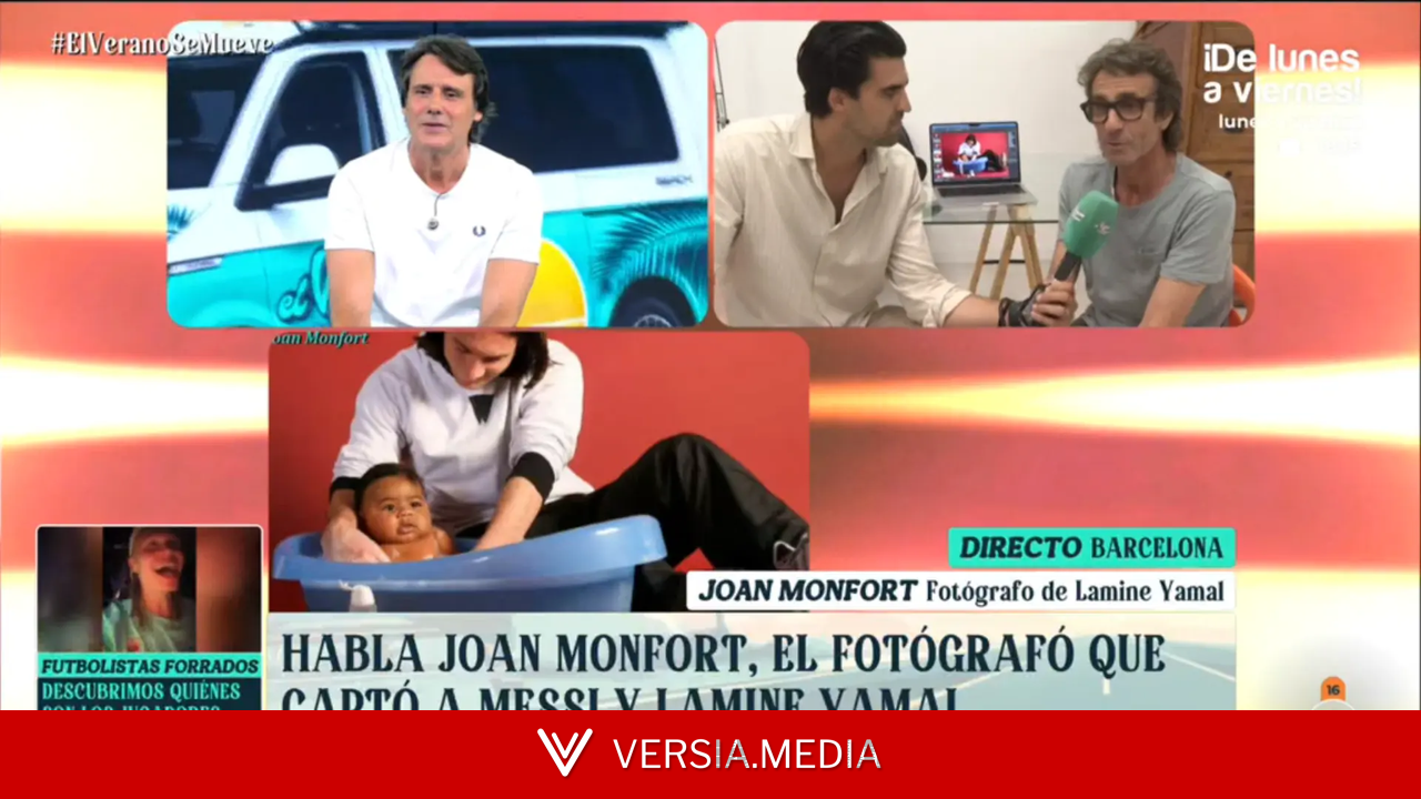 Joan Monfort, el fotógrafo de la famosa imagen de Messi y Lamine Yamal en la bañera: 