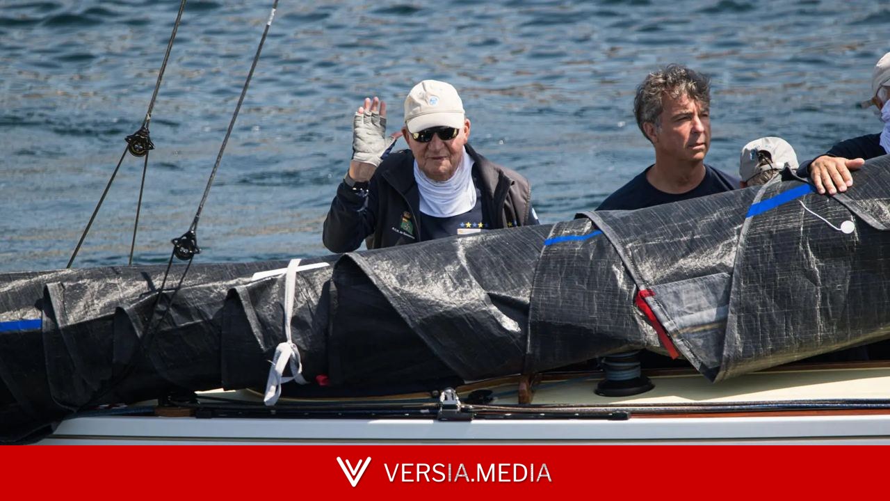 El rey emérito Juan Carlos I vuelve a competir en vela nueve meses después