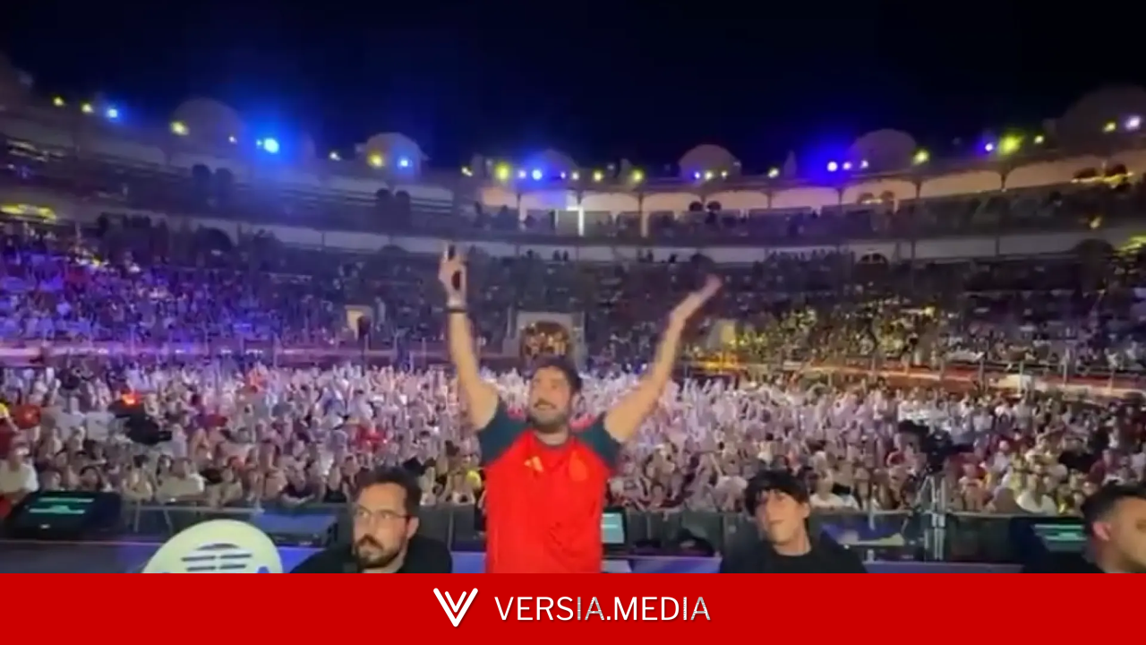 Así se vivió en pleno concierto de Antonio Orozco el segundo gol de España ante Bélgica: 