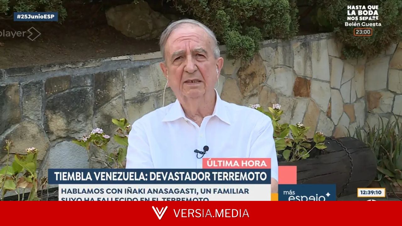 Muere una familiar de Iñaki Anasagasti en los terremotos de Venezuela: 