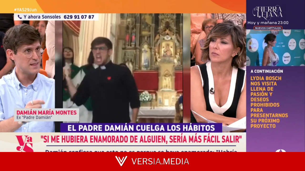 El 'Padre Damián', tras colgar los hábitos: 