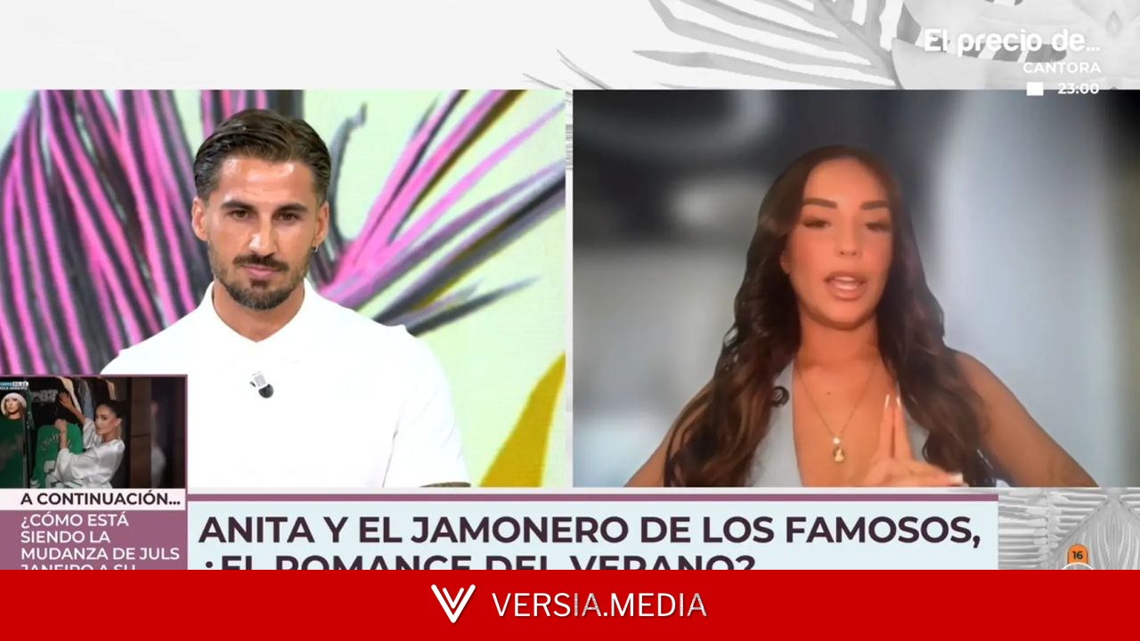 Anita Williams aclara su relación con José, el jamonero de Suso y Marieta: 