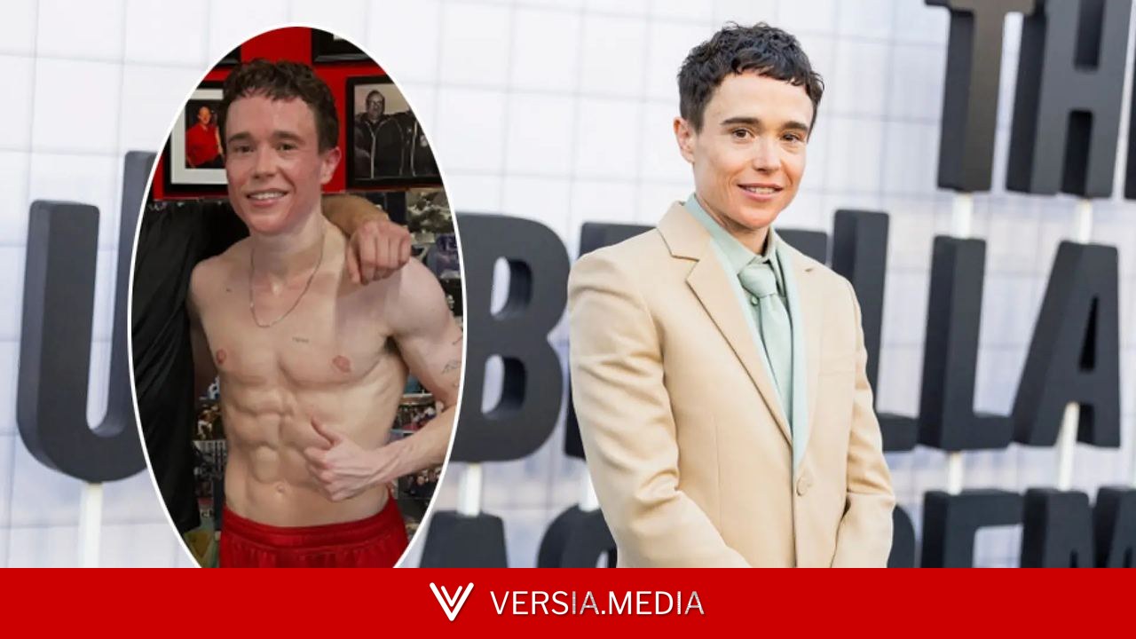 Elliot Page impacta con su cambio físico, mucho más musculado, al enseñar su nueva pasión por el boxeo