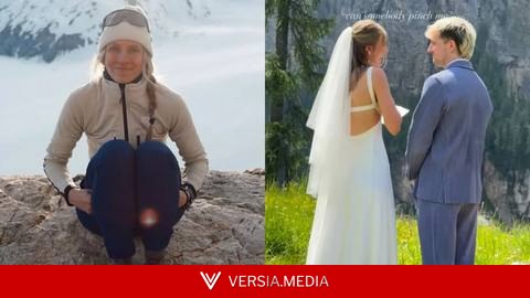 Muere a los 30 años Laura Härtig, alpinista e 'influencer', tras sufrir un brutal accidente en bici durante su luna de miel por Italia